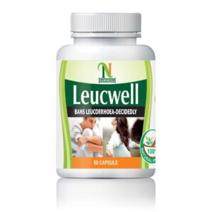Numinous Leucwell for white Discharge in women/Girls, Ayurvedic Medicine, 60 capsules pack