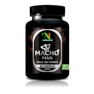 Numinous MACHO MAN capsules, sexual timing Booster , 60capsules, No Side effects, 100%ayurvedic, GMP,ISO certified company